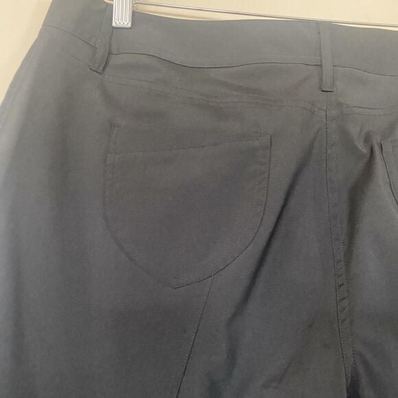 N VO by Lanctot Women’s Black Straight Leg Golf Pants Size 14 - Picture 6 of 11